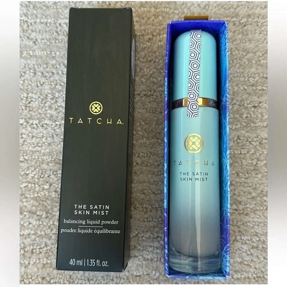 TATCHA The Satin Skin Mist Balancing Liquid Powder NIB Full Size